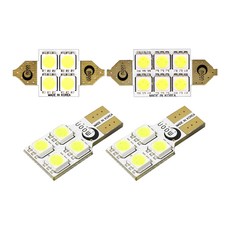 문라이트 차량용 LED 범용실내등 풀세트, 1세트, 기아 올뉴모닝 일반형 2013 까지 자동차용품/차량관리/소모품 반품 최저가 5,970원
