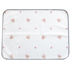 맘스네이처 대나무 리버시블 아기 양면 방수패드, 베어, 1개 생활용품/기저귀매트 반품 최저가 8,150원