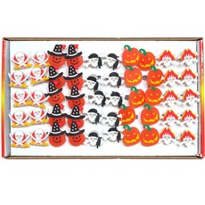 할로윈 불빛반지 5종 x 10p 세트, 혼합색상, 1세트 완구/취미/역할놀이 반품 최저가 11,920원