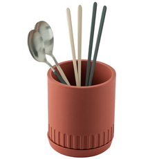 플라이토 실리콘 에코 디자인 수저통 아치, 자몽 오렌지, 1개 주방용품/수저/커트러리 반품 최저가 12,310원