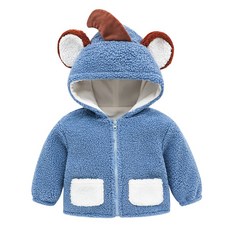 베베니즈 아동용 입체 후드 뽀글이 집업 점퍼 출산/유아동/유아동패션 반품 최저가 4,400원