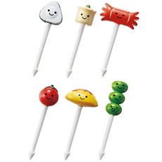 소풍도시락 꾸미기 반찬픽2 세트 P3419, 6개, 1세트 주방용품/주방조리도구 반품 최저가 5,850원