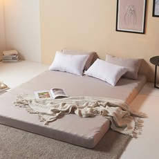 린튼 매트리스 토퍼 커버 + 내장재 + 베개 커버 2p + 베개솜 2p 세트, 오트밀, 5cm 홈인테리어/FW 침구샵 반품 최저가 42,090원