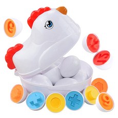 베초토이 조이키즈 엄마닭 꼬꼬 달걀모양 숫자 도형 맞추기, 혼합색상, 1개 완구_취미/신생아/영아완구 반품 최저가 9,200원