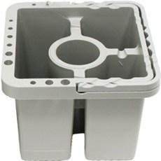 다사바바 사각 수채화 물통, 그레이 문구/오피스/미술/화방용품 반품 최저가 11,200원