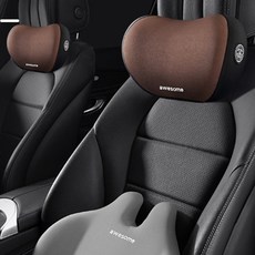 어반카 코튼 메모리폼 쿠션 목베개, 브라운, 2개 자동차용품/인테리어 반품 최저가 18,750원