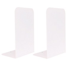 모모스토어 철제 북엔드 2p, 화이트 문구/오피스/사무용품 전문관 반품 최저가 8,000원