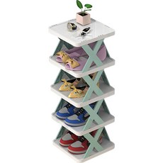 닌샵 크로스 신발랙 5단, 민트, 1개 생활용품/수납/정리 반품 최저가 8,490원
