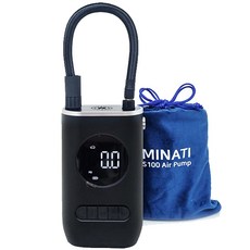 미나티 2세대 타이어 공기 주입기 블랙 S100, 1개 자동차용품/차량관리/소모품 반품 최저가 19,950원