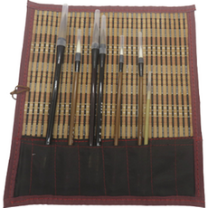 다사바바 서예붓 정리 붓말이 325 x 285 mm, 1개 문구/오피스/미술/화방용품 반품 최저가 4,430원