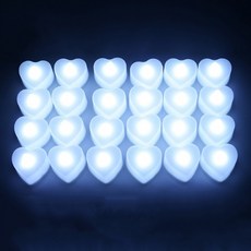 LED 촛불 양초 티라이트 캔들 집회 프로포즈 기념일 전자 촛불, 화이트 홈인테리어/조명/스탠드 반품 최저가 11,150원