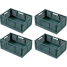 마이닝 다용도 접이식 밀크 수납 폴딩박스, 딥그린, 4개 생활용품/수납/정리 반품 최저가 15,040원