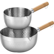 키친아트 인덕션 해머톤 스텐 편수냄비 시리즈 2개, 혼합색상, 편수냄비 16cm + 20cm, 1세트 주방용품/냄비/프라이팬 반품 최저가 27,000원