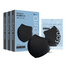 에어데이즈 보건용 마스크 C타입 대형 KF94, 10개입, 3개, 블랙 생활용품/건강/의료용품 반품 최저가 12,250원