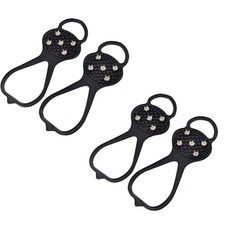 한별나라 등산 빙산 미끄럼방지 사계절 사용가능 휴대용 아이젠 5핀, 블랙 스포츠/레저/등산/아웃도어 반품 최저가 5,350원