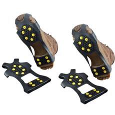 한별나라 여성 남성을 위한 등산용 눈길 미끄럼방지 휴대용 아이젠 4p, 혼합색상 스포츠/레저/등산/아웃도어 반품 최저가 5,370원