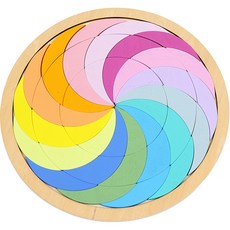 토도리브로 윈드밀 원목 도형 퍼즐 다색, 1개, 42피스 완구/취미/STEAM완구 반품 최저가 4,620원