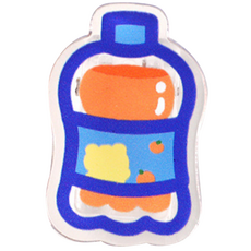 꼬까 귀요미 아크릴 집게 오렌지소다, 10개 문구/오피스/학용품/수업준비 반품 최저가 3,800원