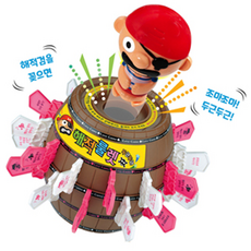 해적룰렛_대형, 단품, 1개 완구/취미/보드게임 반품 최저가 3,400원