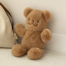 쉐베베 쉐고미 플러피 애착 인형, 브라운, 1개 완구/취미/신생아/영아완구 반품 최저가 24,570원