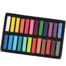 생활백서 채색 스틱 파스텔 숏, 24색, 1세트 문구/오피스/미술/화방용품 반품 최저가 4,140원