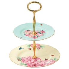 로얄알버트 미란다 커 2단 케익 스탠드, 블레싱 + 조이, 1개 주방용품/주방잡화 반품 최저가 84,810원