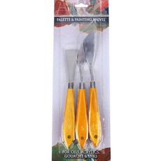 리암 유화 페인팅 나이프 Y257 3종 세트 타입 1, 1세트 문구/오피스/미술/화방용품 반품 최저가 13,340원