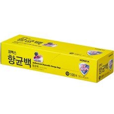 코멕스 항균 비닐백 대 30 x 45cm, 대(L), 100개입, 1개 주방용품/고무장갑 반품 최저가 2,530원