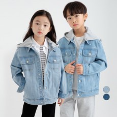 롤리트리 아동 후드 탈부착 데님 자켓 출산/유아동/유아동패션 반품 최저가 17,630원