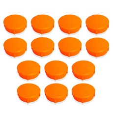 마그피아 칼라원형 자석홀더 무광 특대 14p, 주황, 1개 문구/오피스/학용품/수업준비 반품 최저가 7,270원