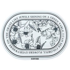 디씨네트워크 빨아쓰는 규조토 발매트, 꽃타원형화이트 생활용품/욕실용품 반품 최저가 5,270원