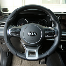 카템 사이드그립 자동차 핸들커버 CT296, 블랙 타공가죽 자동차용품/인테리어 반품 최저가 9,640원