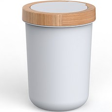 튤리 뱀부 원터치 휴지통 원형, 그레이 생활용품/수납/정리 반품 최저가 8,110원