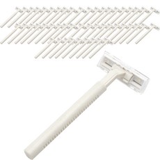 코메리 일회용 면도기 대용량 B0967 화이트, 1개입, 50개 생활용품/구강/면도 반품 최저가 7,000원