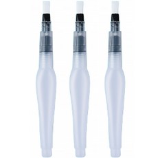 다사바바 수채화 워터브러시 투명 타원형 플랫헤드, 중(150mm), 3개 문구/오피스/미술/화방용품 반품 최저가 10,800원