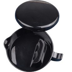 리즈제이니 대용량 물고기 먹그릇 02 퓨어 블랙 인조 도자기 잉크 풀, 1개 문구/오피스/미술/화방용품 반품 최저가 5,450원