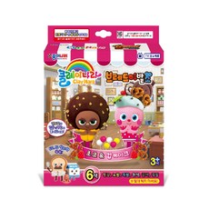 종이나라 브레드이발소 6색 클레이나라 초코 컵케이크, 혼합색상, 1개 문구/오피스/미술/화방용품 반품 최저가 1,840원