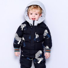 밀크마일 남아용 우당탕 올오버 후드 스키점퍼 스포츠/레저/유아스포츠의류 반품 최저가 14,670원