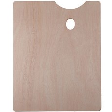 코메리 유화용 사각형 나무 팔레트 30 x 40 cm B0996, 1개 문구/오피스/미술/화방용품 반품 최저가 6,430원