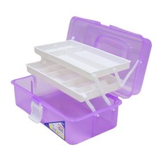 심플라인 다용도 3단 정리보관함 화구박스 퍼플 문구/오피스/미술/화방용품 반품 최저가 4,350원