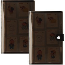 리코즈 띠부씰 240포켓 콜렉트북, 클리어블랙, 40매, 2개 문구/오피스/앨범 반품 최저가 19,800원