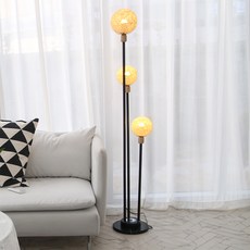 미트라샵 라탄 3구 장스탠드, 블랙 홈인테리어/조명/스탠드 반품 최저가 155,000원