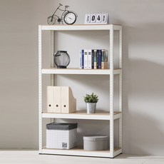 트레벨 뚝딱 앵글 선반, 화이트, 4단 홈인테리어/선반/정리대 반품 최저가 45,120원