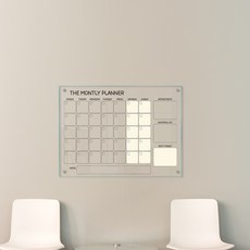 마이보드 다보형 투명유리칠판 심플스퀘어 투명 + 고급형 투명 펜받침대 세트, 강화유리 문구/오피스/학용품/수업준비 반품 최저가 42,720원