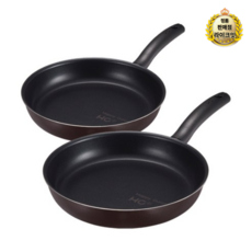 해피콜 퍼펙트잇 다이아몬드 IH 후라이팬 2종 세트 C, 초코, 프라이팬 24cm + 프라이팬 28cm, 1세트 주방용품/냄비/프라이팬 반품 최저가 40,810원