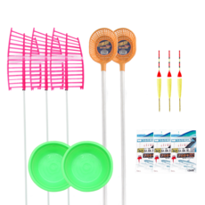 콤비 빙어 얼음 낚시대 + 채비 3인 풀세트, 혼합색상 스포츠/레저/낚시 반품 최저가 29,500원