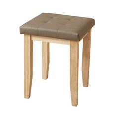 오션웰리빙 원목 화장대의자 소형, 커피브라운, 1개 홈인테리어/의자/소파 반품 최저가 26,010원