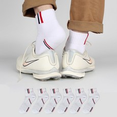 코지라벨 남성용 바닥쿠션 단목 골프양말 6켤레 세트, A타입 스포츠/레저/스포츠잡화 반품 최저가 10,900원