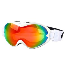 오클랜즈 S9 프리미엄 스키 보드용 고글, 화이트프레임 + 레드밀러렌즈, 1개 스포츠_레저/스키/겨울스포츠 반품 최저가 19,560원