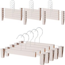 생활공식 논슬립 패킹 바지걸이 고급형, 베이지, 20개 생활용품/옷걸이 반품 최저가 11,470원